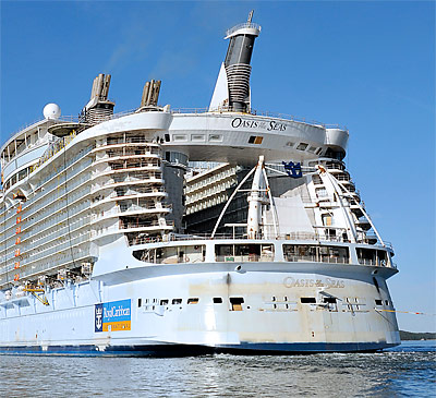 oasis of the seas корма