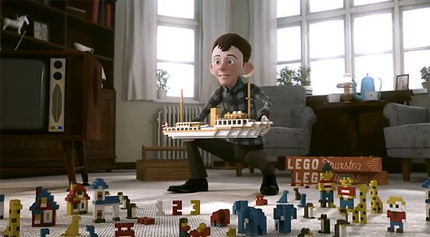 Мультфильм про историю Lego